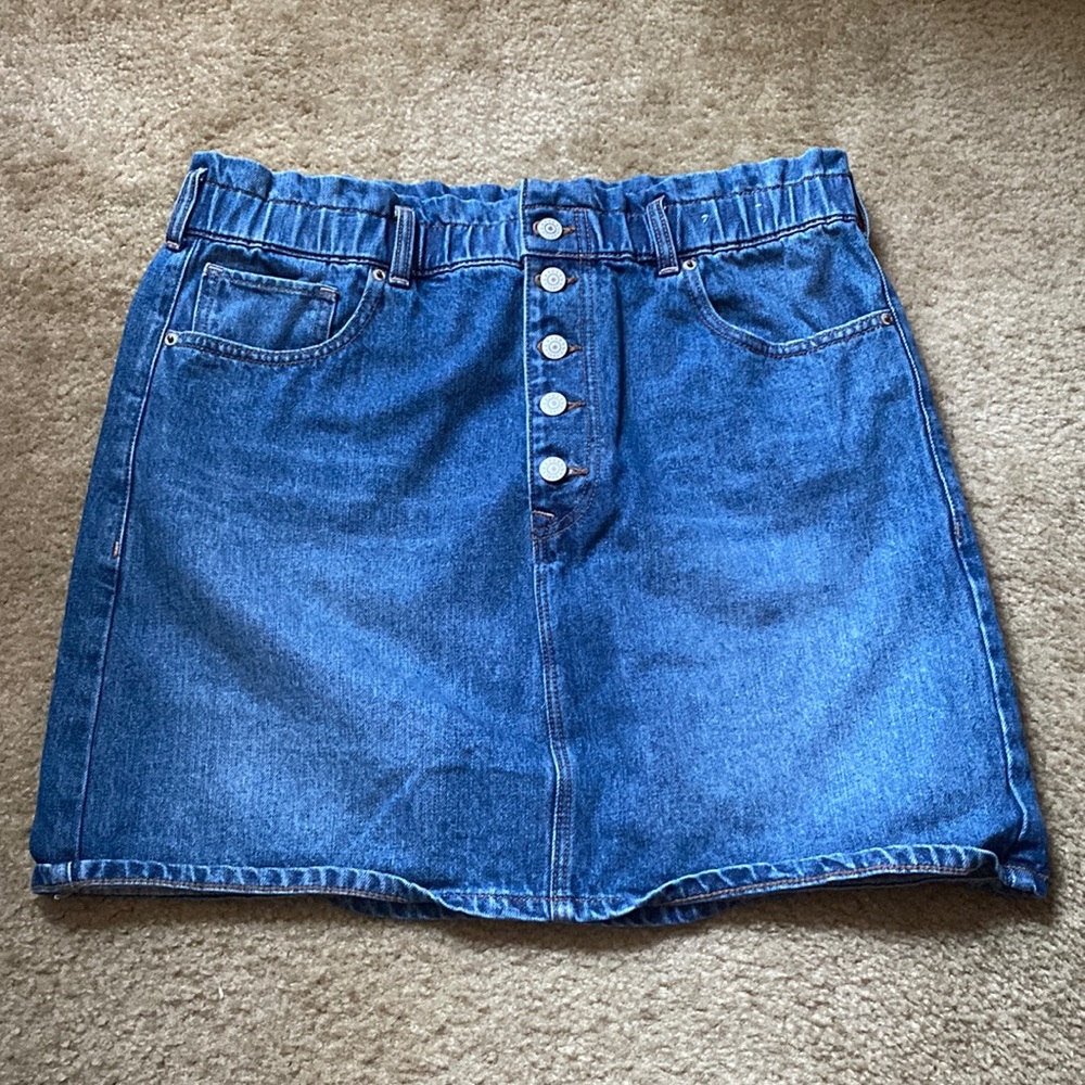 Express denim skirt